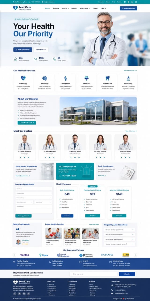 Website phòng khám