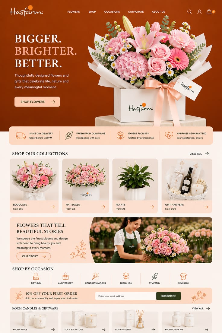 Website shop hoa tươi